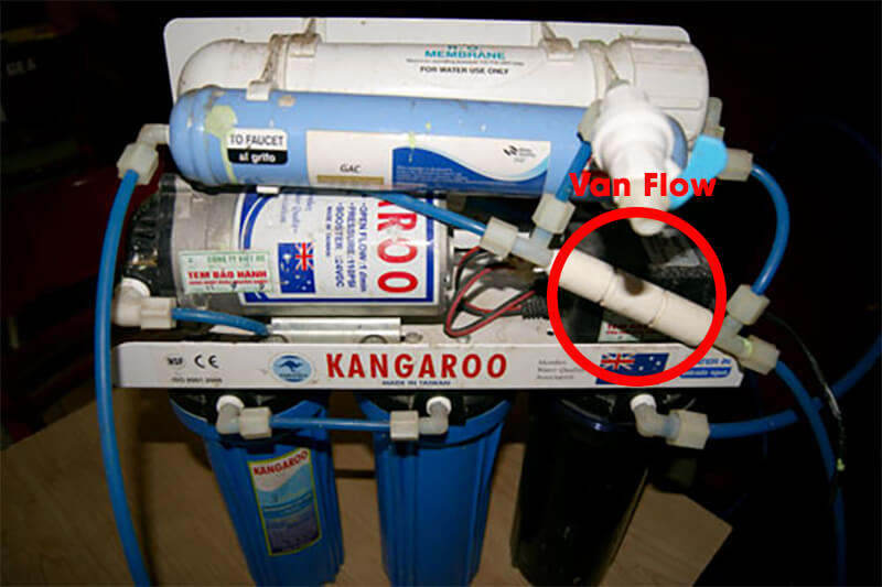 van flow bị hỏng