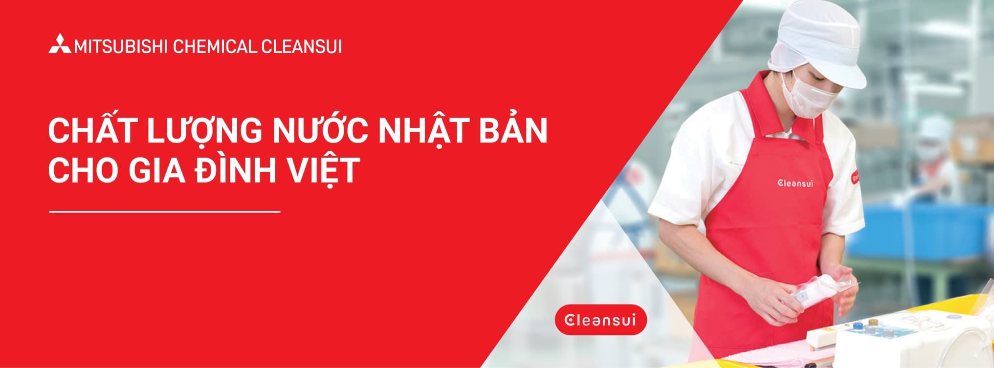 Máy lọc nước dưới bồn rửa Mitsubishi Nhật Bản uy tín được nhiều người Việt tin dùng.