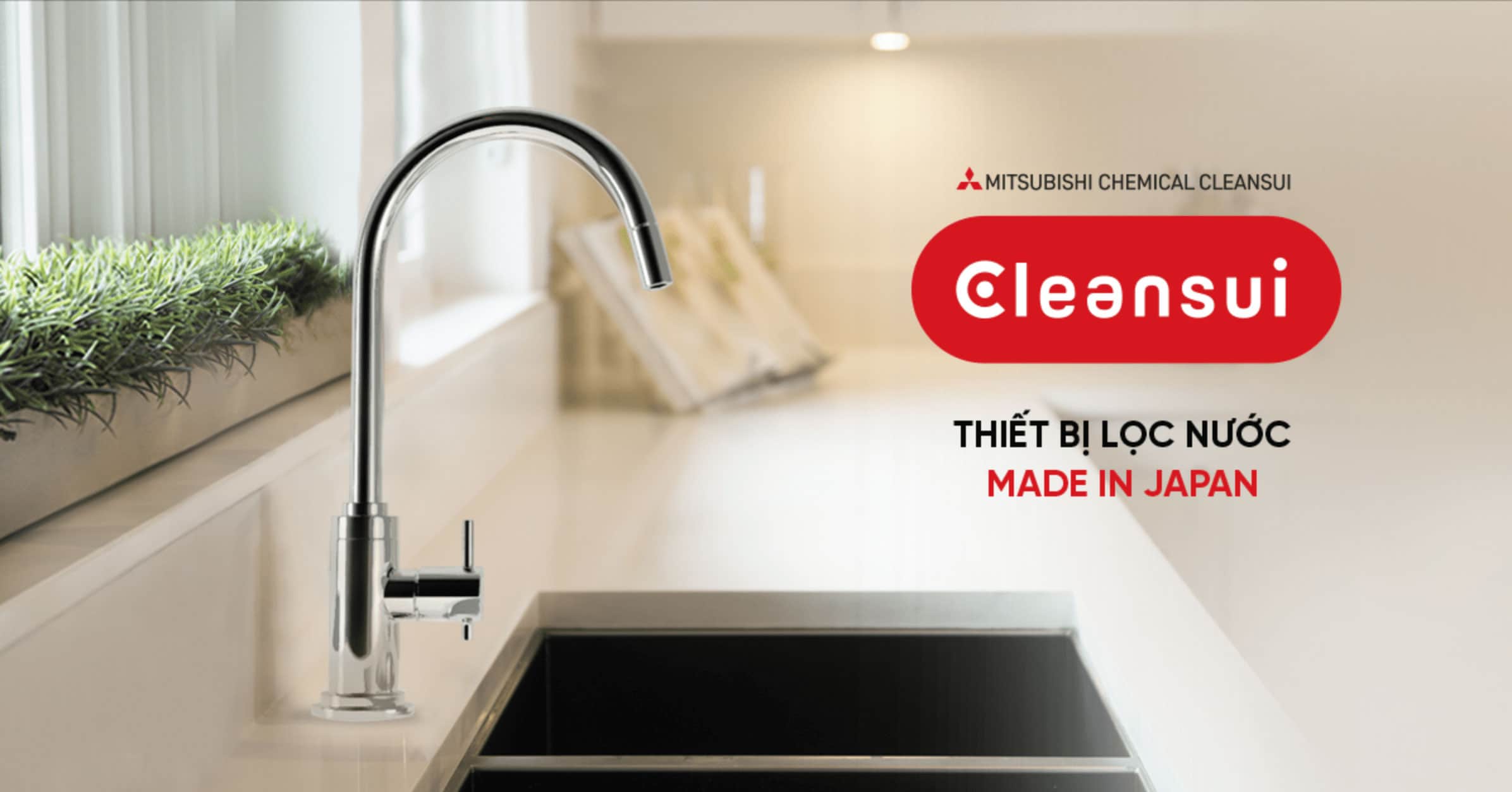 Thiết kế máy lọc nước dưới bồn rửa