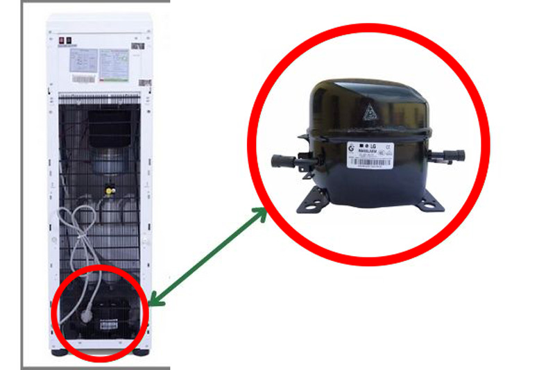 Khắc phục lỗi máy lọc nước nóng lạnh không ra nước lạnh do lỗi bình Block