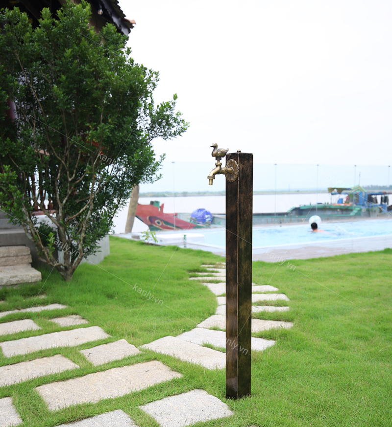 Chân gắn vòi hồ Kanly FT01