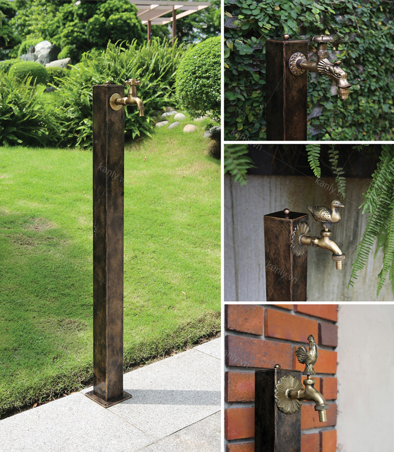 Chân gắn vòi hồ Kanly FT01