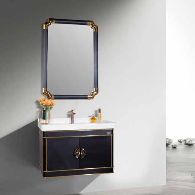 Mẫu tủ chậu lavabo tân cổ điển sang trọng cao cấp