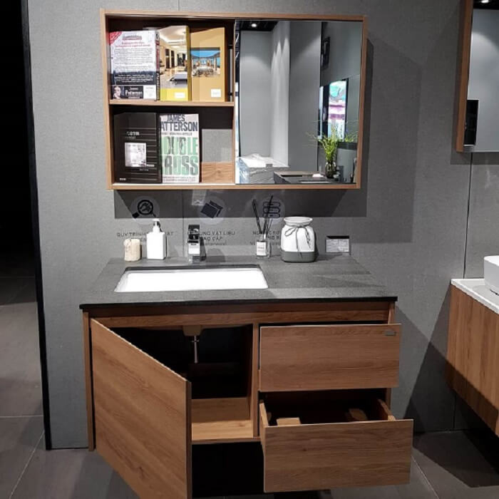 Lựa chọn chất liệu tủ gương