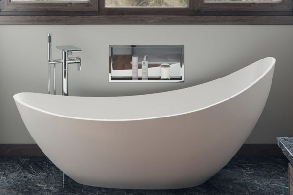 Thiết kế vòi phải có sự đồng điệu với phong cách của bồn tắm và ngược lại