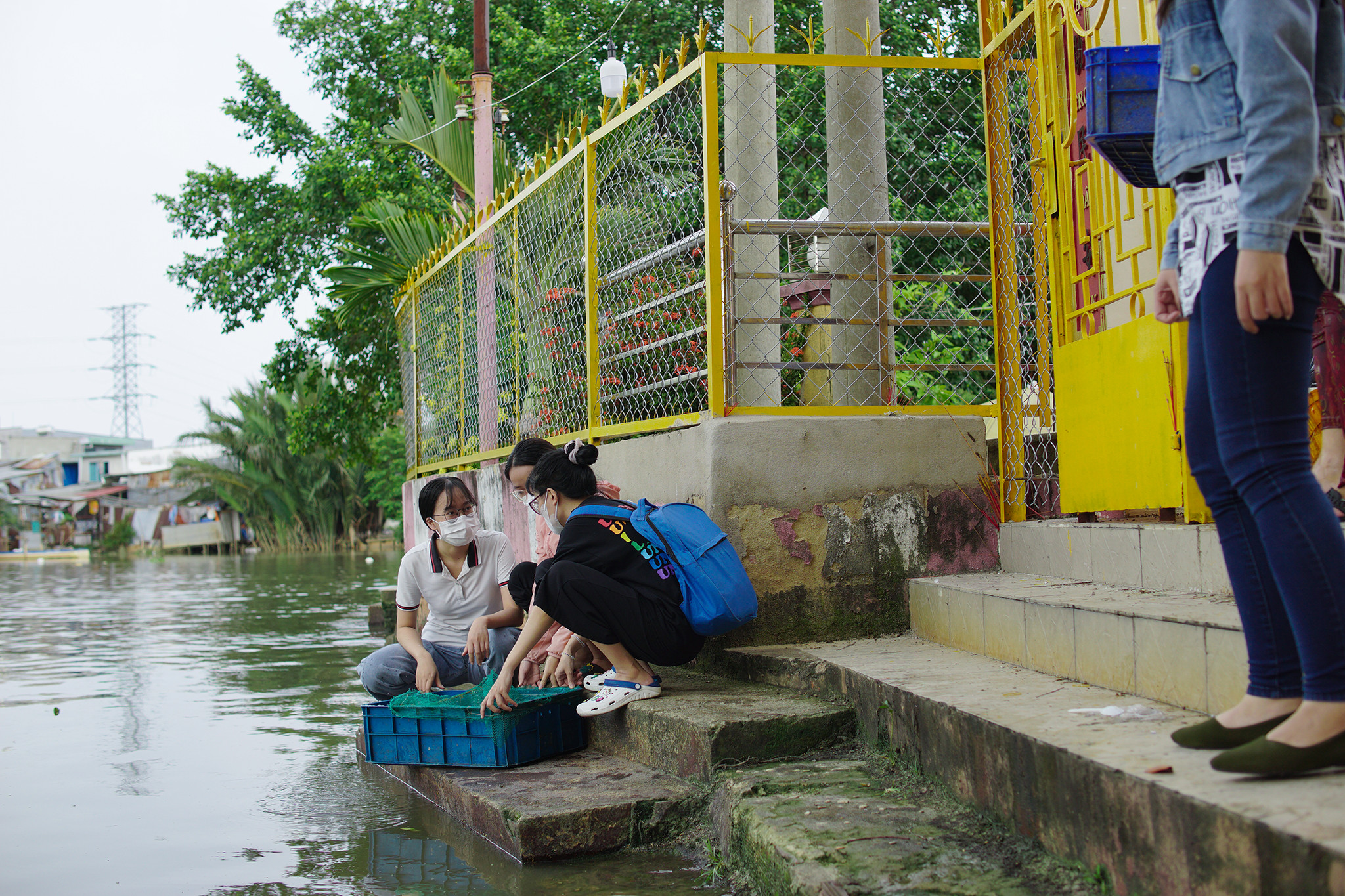 Hoạt động thả cá phóng sanh của nội thất HITA